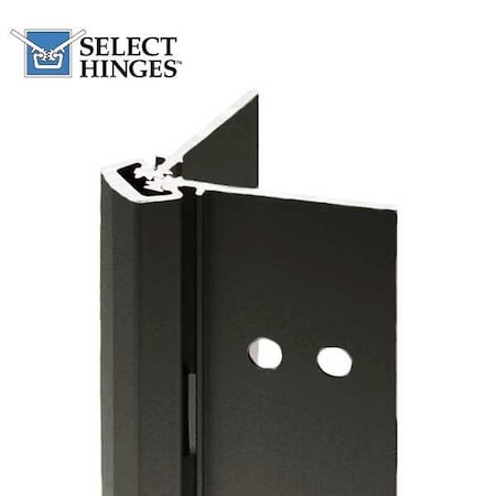 85 Geared Concealed Continuous Hinge - Flush Mounted - For 1-3/4 Doors - Black